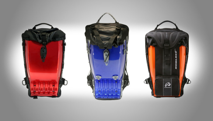 Les sacs à dos Boblbee dispo chez Motoblouz