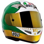 Casque moto replica integral AGV TI-TECH EVOLUTION AGOSTINI