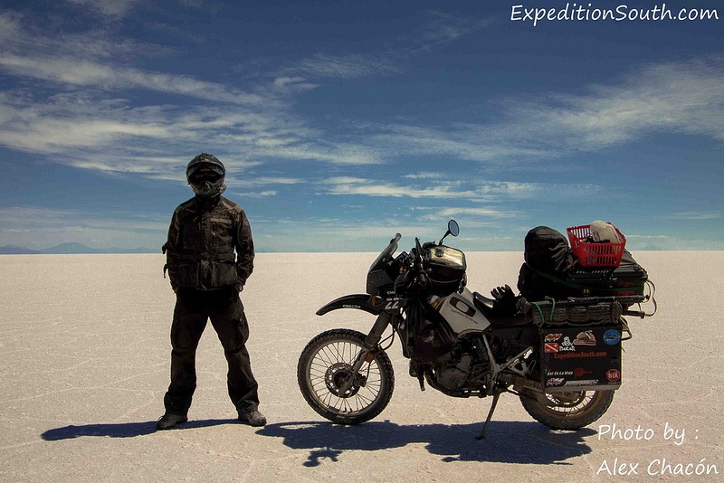 Alex Chacon, un périple à moto en Amerique Latine