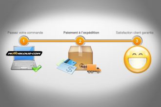 Le paiement à l'expedition en place sur Motoblouz