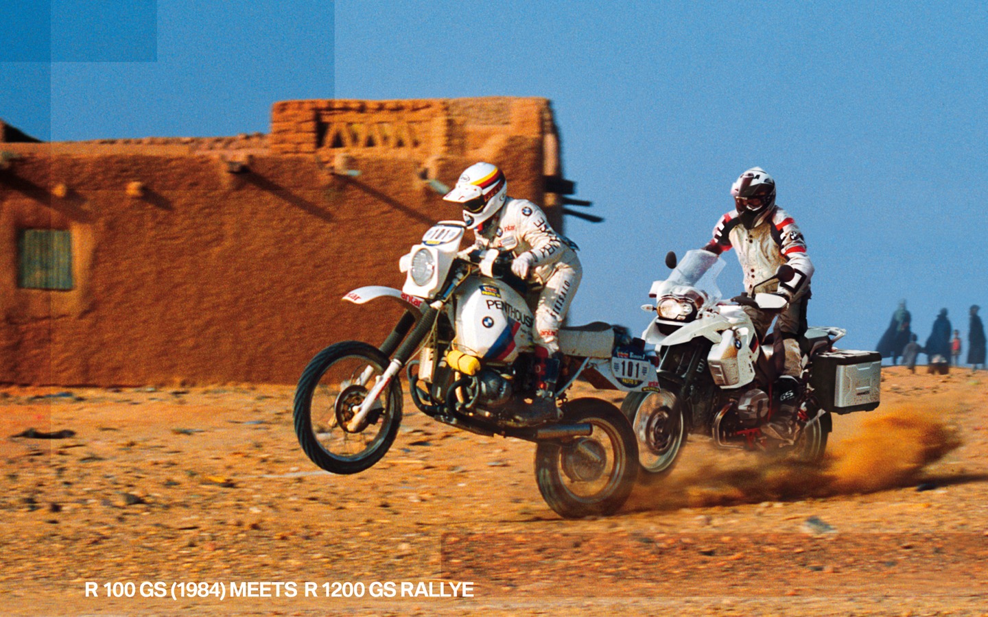 Anniversaire BMW, 90 ans : Une R 100 GS et une R 1200 GS Rallye
