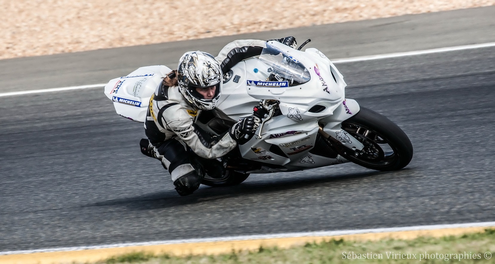 Essais pré-mans Team Amazone Fire au 24H du Mans moto