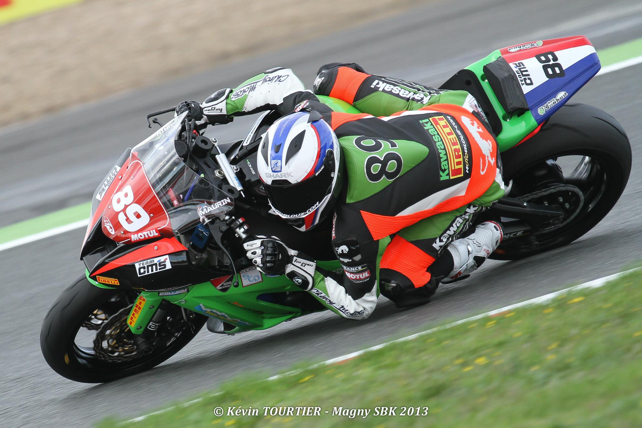 Axel Maurin wild card au Superstock de Magny Cours 2013