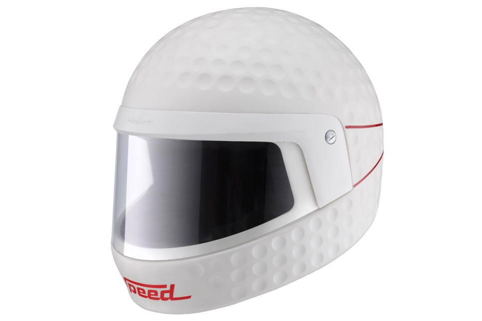 Casque aérodynamique Schuberth Speed, 1984