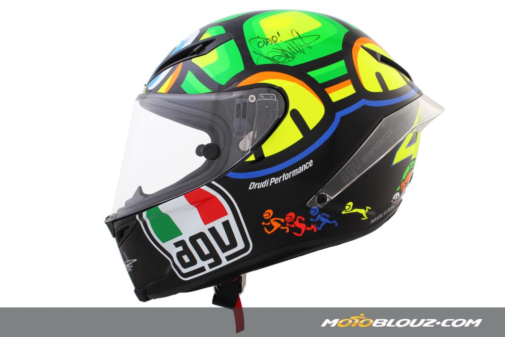 Le casque AGV Corsa Tartaruga Rossi