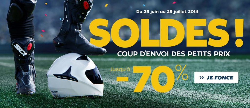 Les soldes d’été 2014 Motoblouz