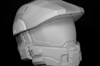 Halo, le casque moto du Master Chief