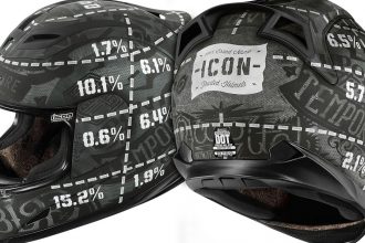 Le casque Icon Airfraime Statistic sous toutes les coutures