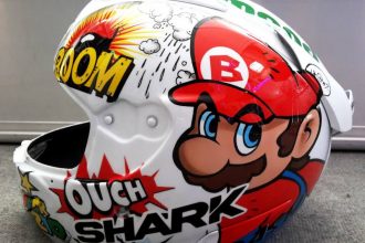 Déco perso Mario pour Loris Baz