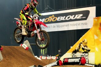 Le Team SR Motoblouz au Supercross de Bercy