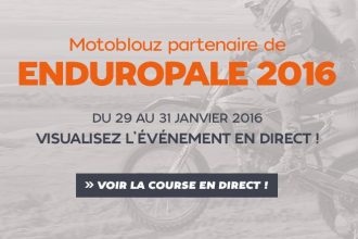 Motoblouz partenaire de l'Enduropale 2016
