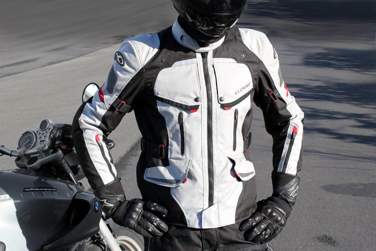 VLa veste Clover Savana Waterproof, idéale pour partir en vacances à moto