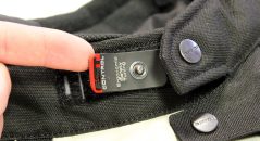 La pression réglable EST, montée sur un patch velcro