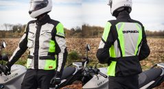 La veste Spidi Voyager 3 H2Out dans sa version fluo