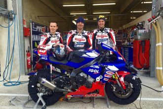 Le Team LMD 63 Moto-Jouranl aux 24h du Mans 2016, sponsorisé par Motoblouz