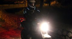 Aperçu du Bering Luminous sur la moto