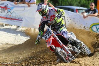 Fabien Izoird au Supercross de Maricourt, l'année dernière