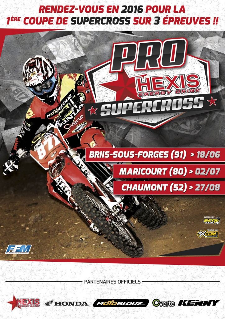Affiche du Pro Hexis Supercross 2016
