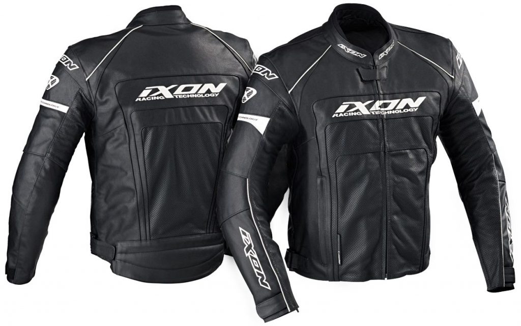 Un blouson moto qui affiche une coupe sportive