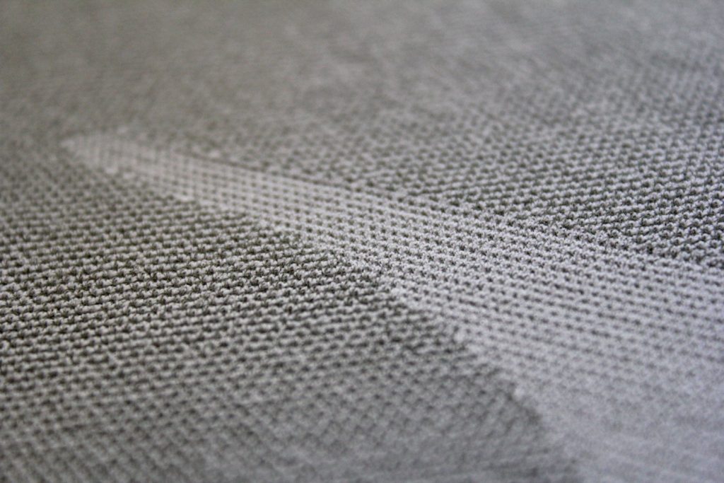 Détail du textile polypropylène  qui entre dans la composition  du DXR Fresh
