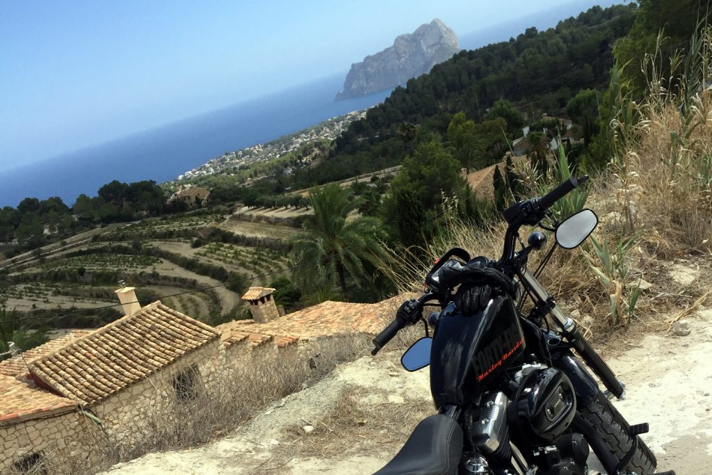 L’Espagne à moto, de Valencia à Benissa