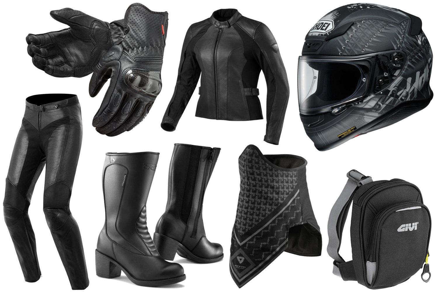 Le full black, l'équipement motarde que je trouve le plus classe !