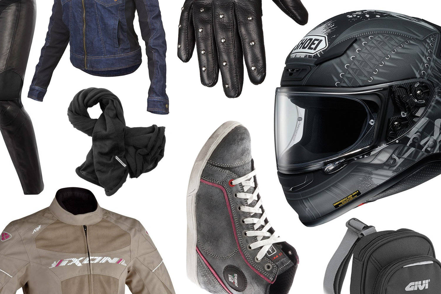 Equipement moto pas cher pour homme et femme 