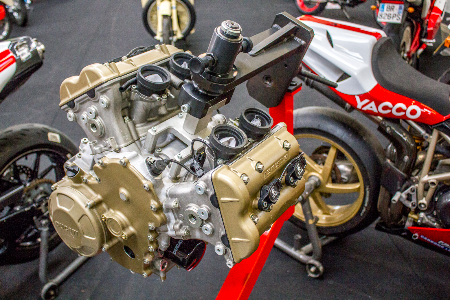 Un moteur de Ducati