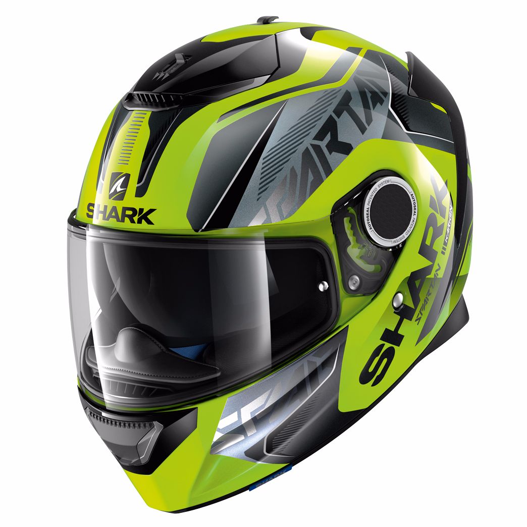 La peinture fluo optimise votre visibilité par les autres usagers de la route Un casque moto fluo
