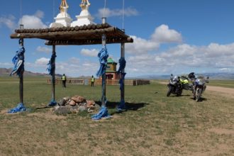 Baptiste Régné en Mongolie