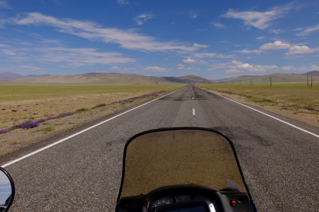 Baptiste Régné, en Mongolie