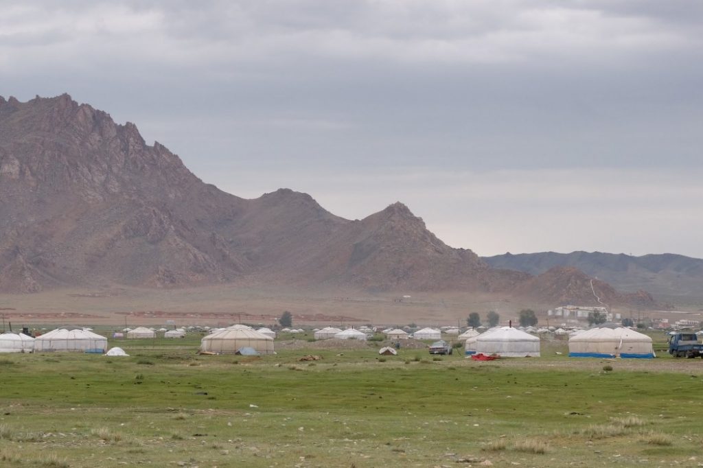 Baptiste Régné, en Mongolie