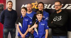 Le Yamaha 2MX Motoblouz Racing Team au grand complet !