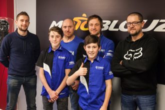 Le Yamaha 2MX Motoblouz Racing Team au grand complet !