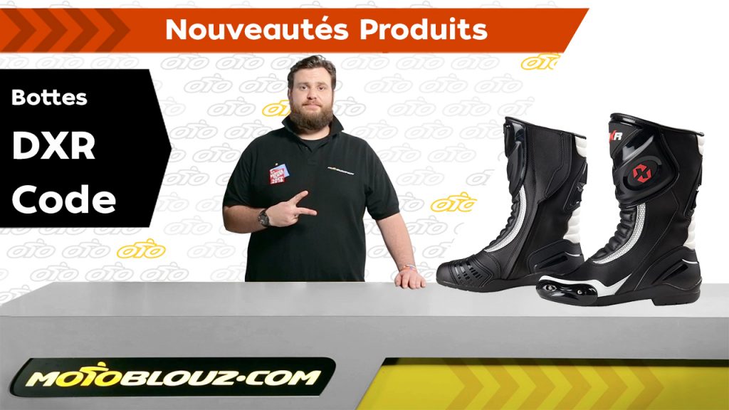 Bottes DXR Code, avis vidéo par MotoBlouz