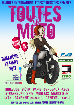 Affiche Toutes en moto