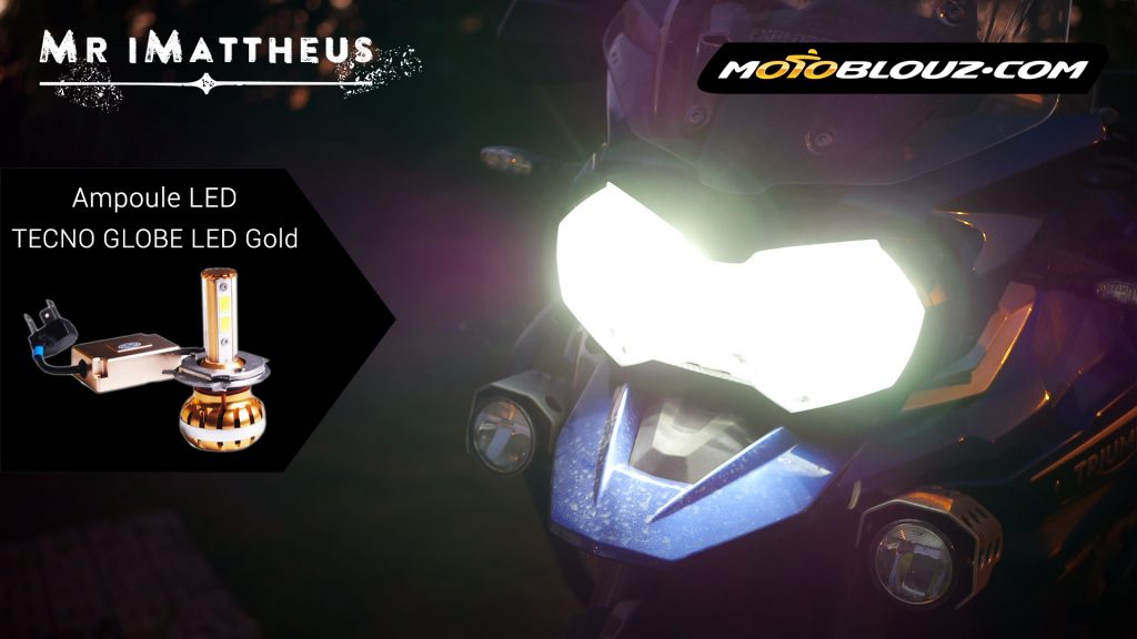 Ampoules LED Tecno globe Gold H4