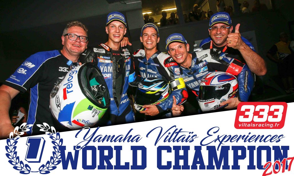 Le team Viltaïs racing Champion du Monde d’Endurance Superstock 2017
