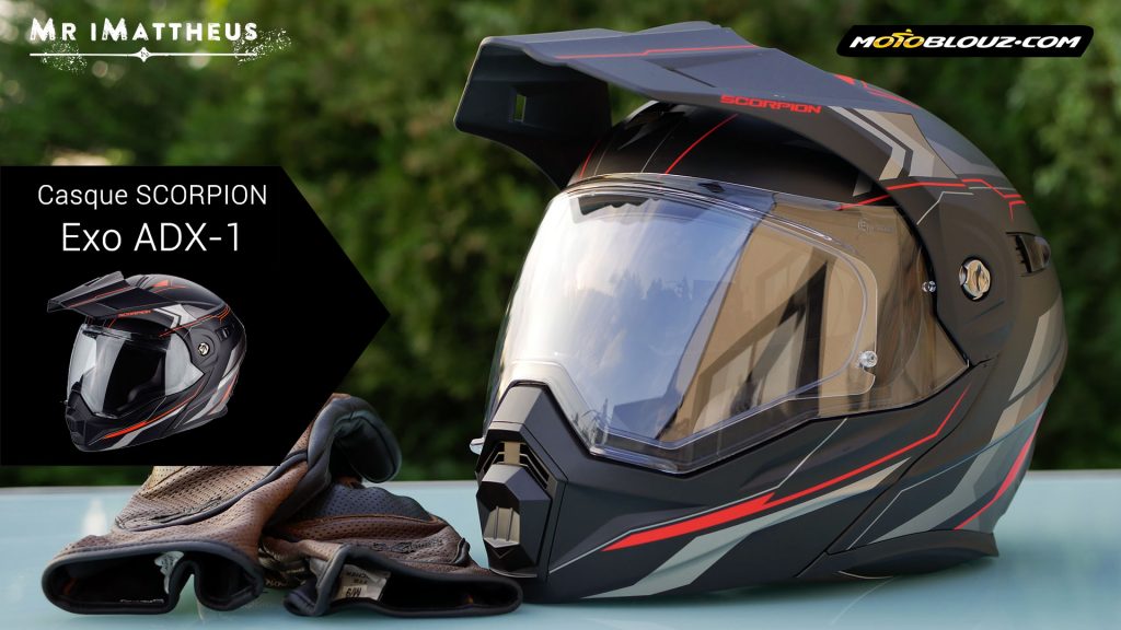 Test du casque Scorpion Exo ADX-1