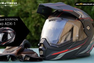 Test du casque Scorpion Exo ADX-1