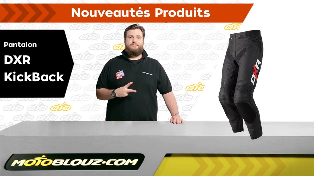 pantalon cuir DXR KickBack