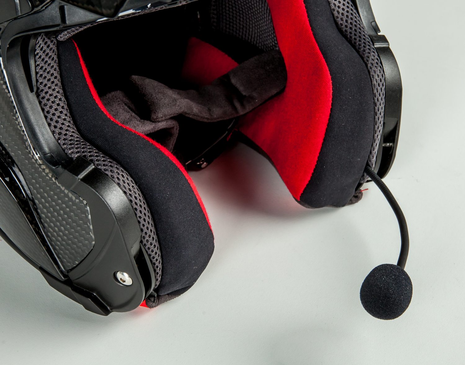 Pack casque moto équipé avec intercom