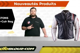 Blouson Helstons De Race Cuir Rag, vidéo de présentation Motoblouz