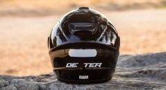 Casque Dexter Atome Fibre - Vue arrière