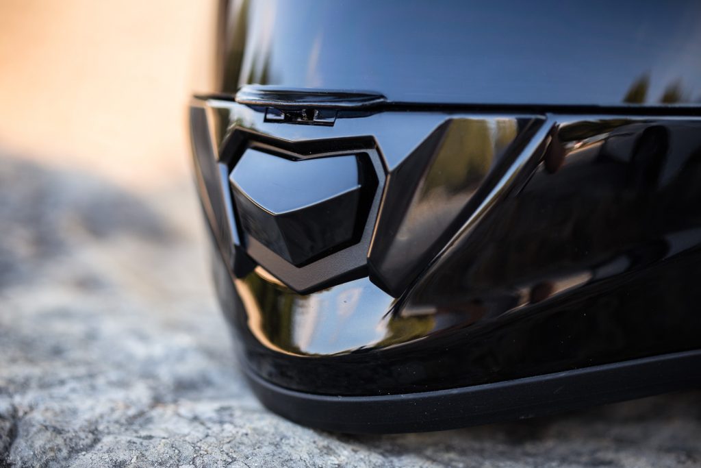 Casque Dexter Atome Fibre – Système d’aération avant