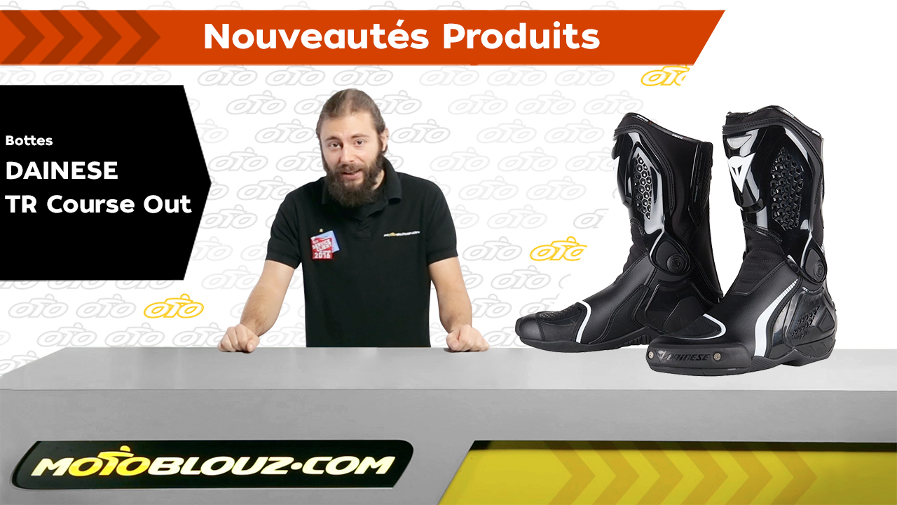 Bottes Dainese TR Course Out video de presentation Motoblouz