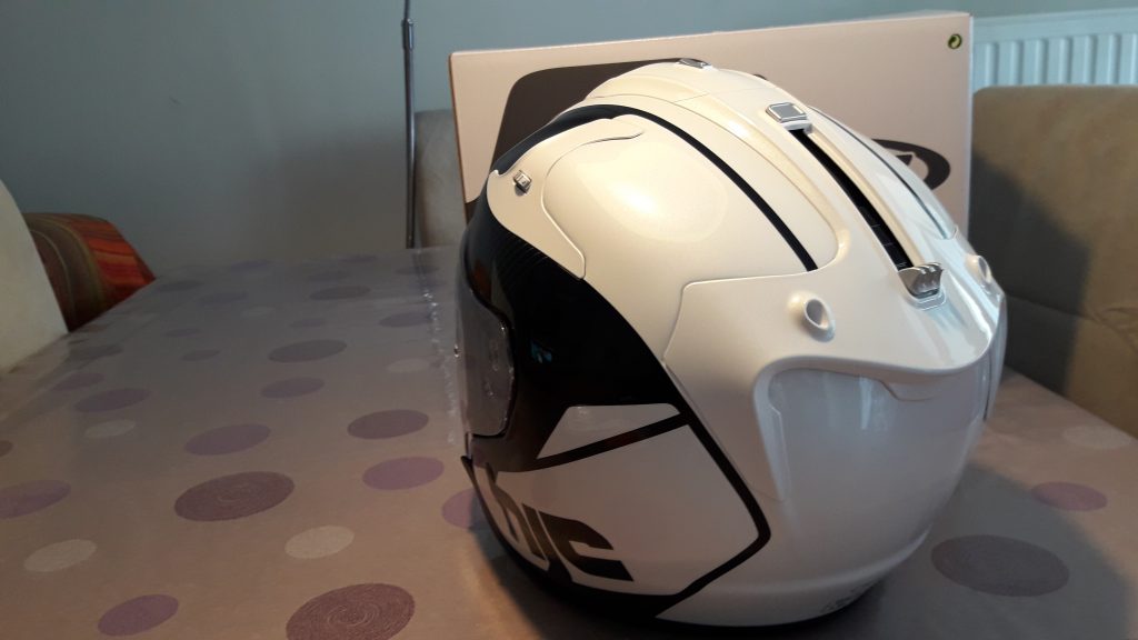 Casque HJC FG jet 3-4 arrière