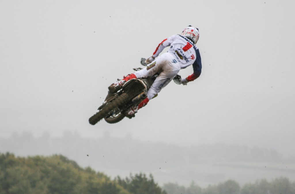 Gautier Paulin à l’œuvre lors de la dernière manche du week-end