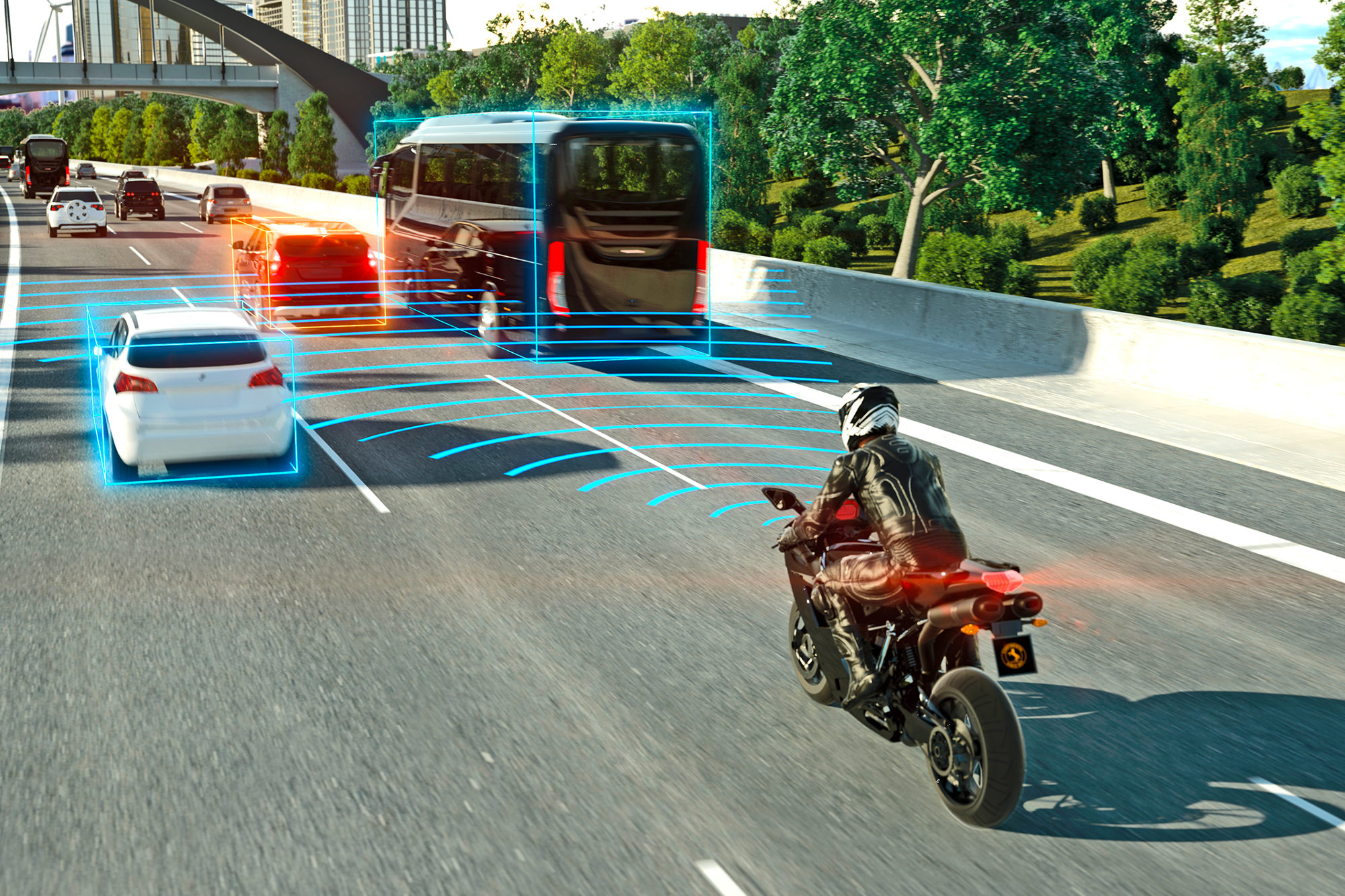 Innocvation moto : Continental Adaptive cruise control