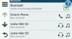 configuration du Bluetooth